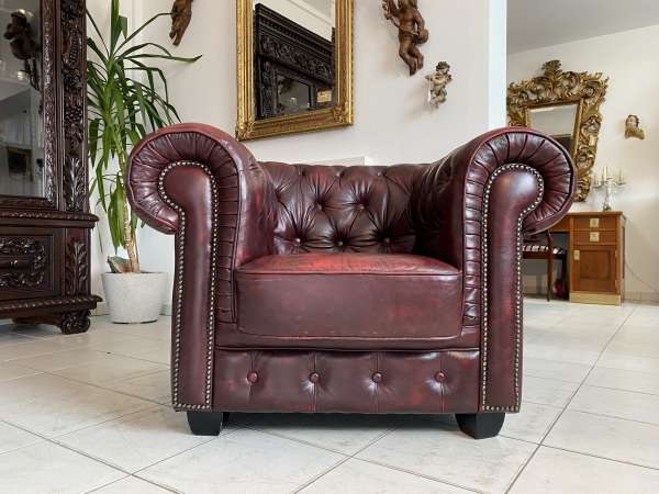 exclusiver Chesterfield Fauteuil Clubfauteuil Sessel A2735