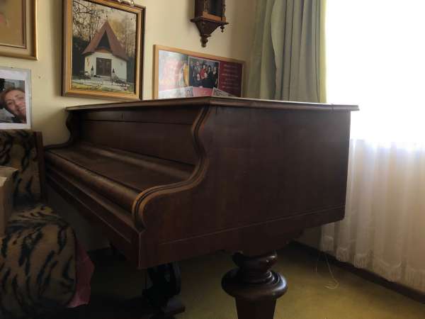 FLÜGEL GRAND PIANO KONZERTFLÜGEL KLAVIER braun Ru1001